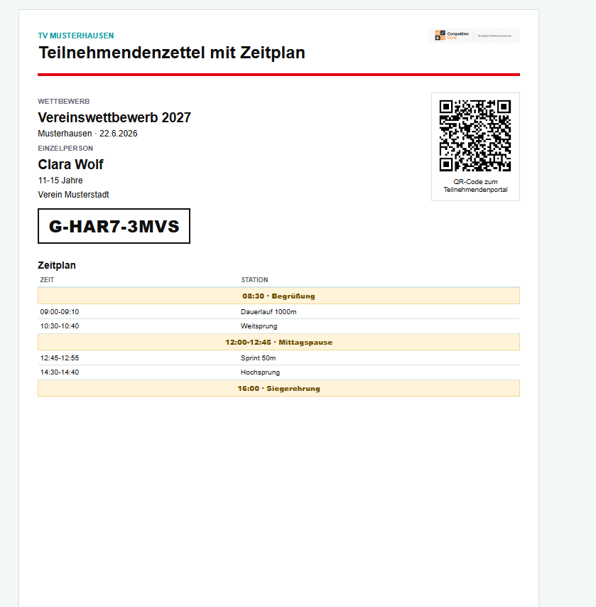 Teilnehmendenzettel
