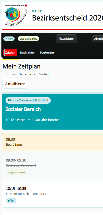 JRK Gruppenansicht mobil